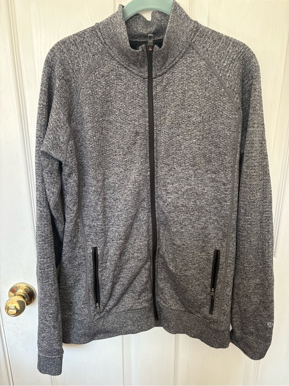 Lululemon Men's Gray Full-Zip Sweater Jacket